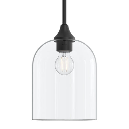 Progress Lighting P500514-31M Ilia 1 Light 8 inch Matte Black Pendant Ceiling Light