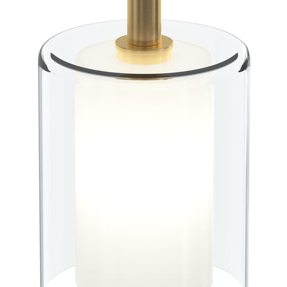 Progress Lighting P500515-191 Mack Brushed Gold Pendant Ceiling Light