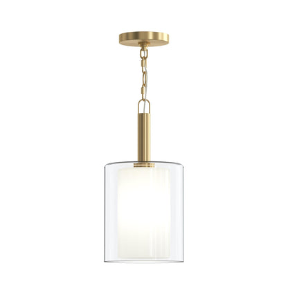 Progress Lighting P500515-191 Mack Brushed Gold Pendant Ceiling Light