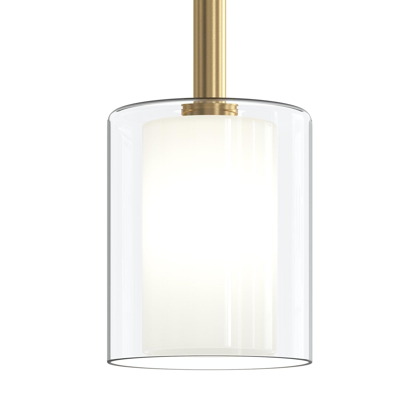 Progress Lighting P500515-191 Mack Brushed Gold Pendant Ceiling Light