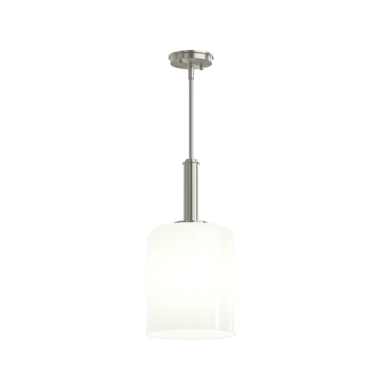 Progress Lighting P500516-009 Reines 1 Light Brushed Nickel Pendant Ceiling Light - Main Product Image
