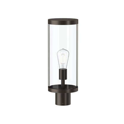 Progress Lighting P540112-020 Kagen 1 Light Antique Bronze Outdoor Post Lantern Front View