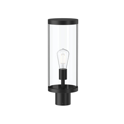 Progress Lighting P540112-31M Kagen 1 Light Matte Black Outdoor Post Lantern - Front View