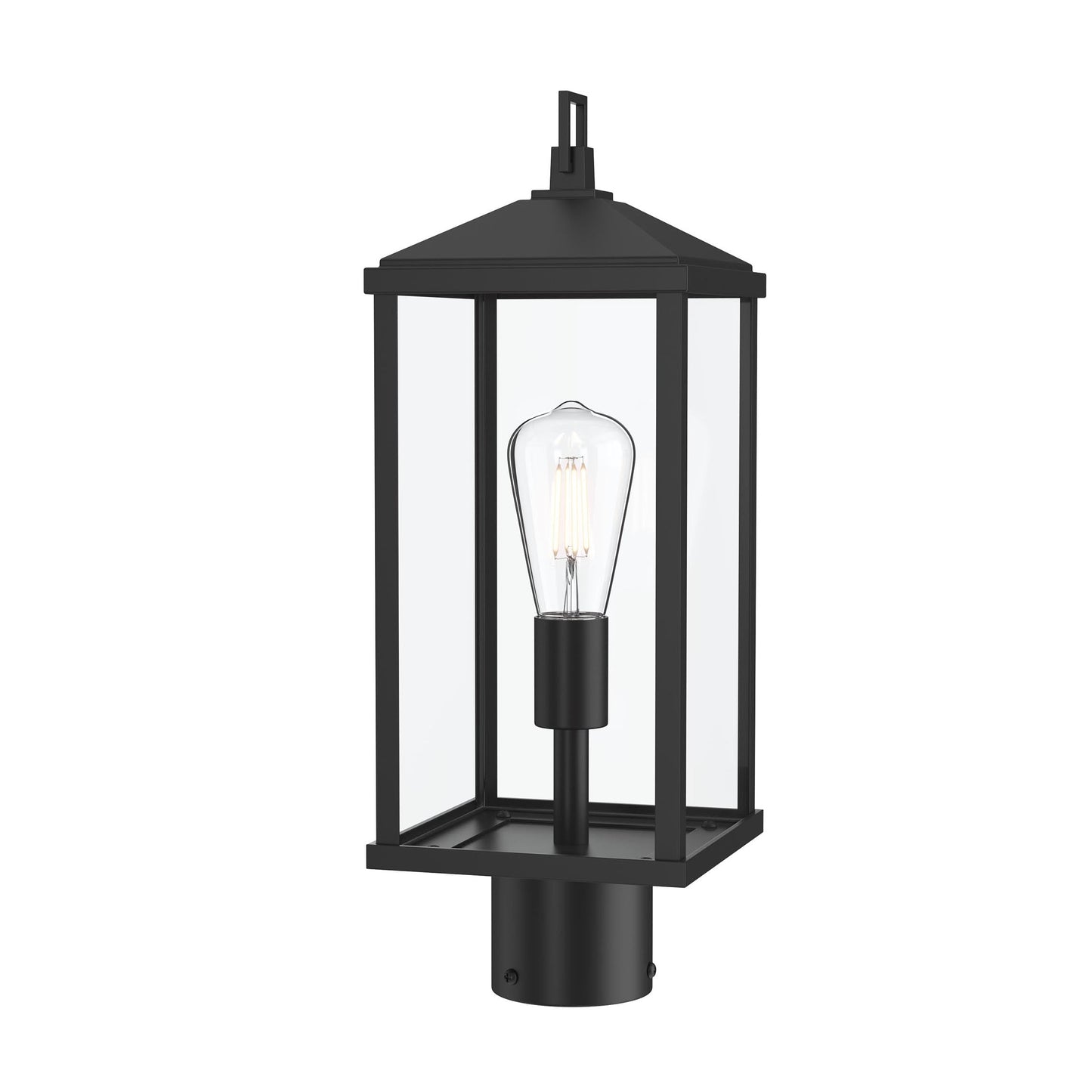 Progress Lighting P540114-31M Cantley 1 Light 6.5 inch Matte Black Outdoor Post Lantern