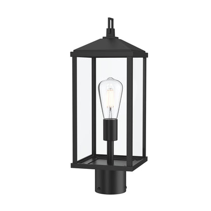 Progress Lighting P540114-31M Cantley 1 Light 6.5 inch Matte Black Outdoor Post Lantern
