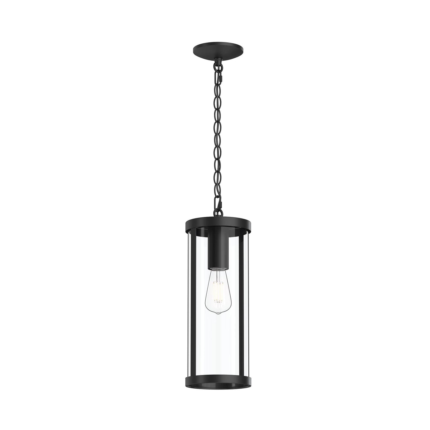 Progress Lighting P550145-31M Kagen 1 Light Matte Black Outdoor Hanging Lantern - Main Product Image