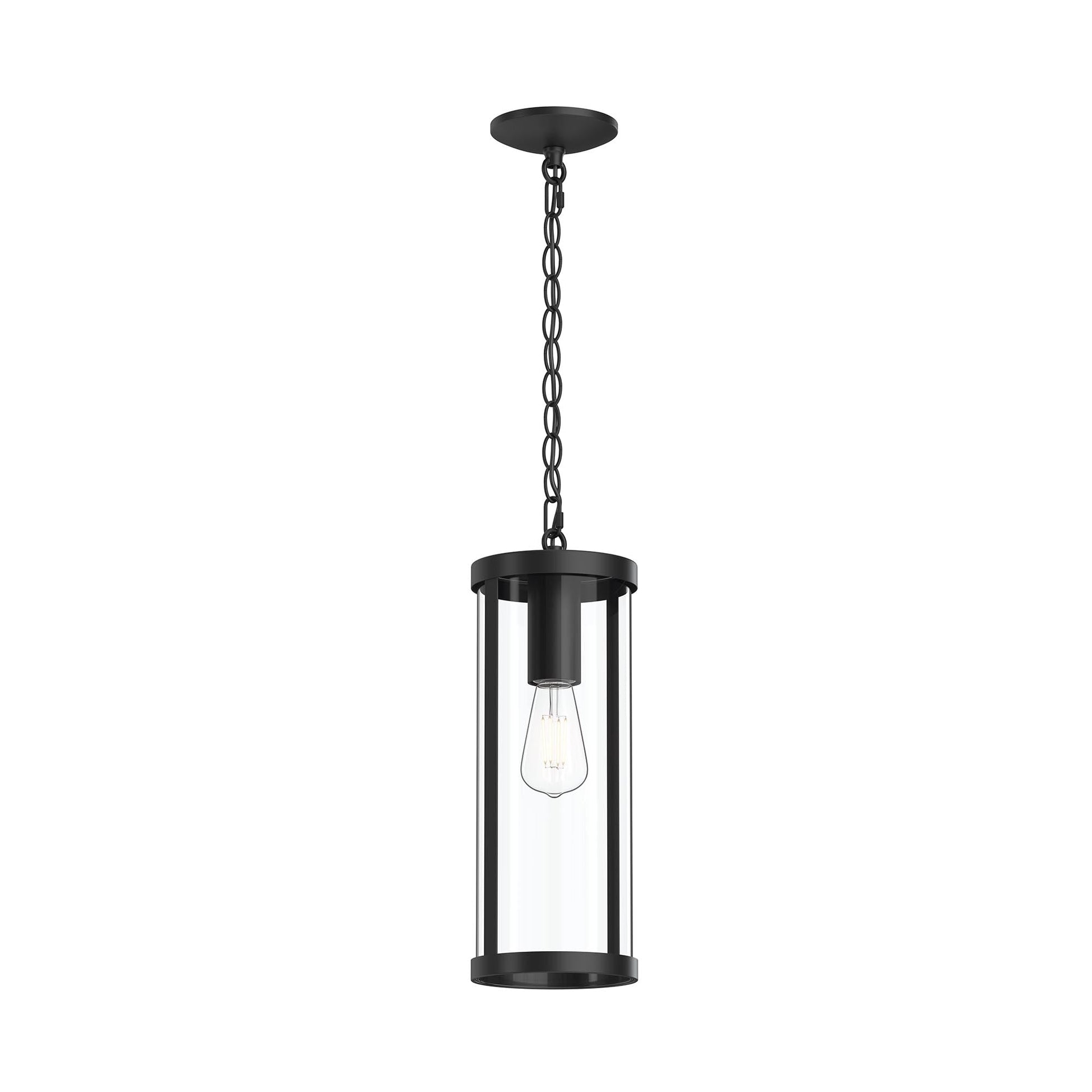 Progress Lighting P550145-31M Kagen 1 Light Matte Black Outdoor Hanging Lantern - Main Product Image