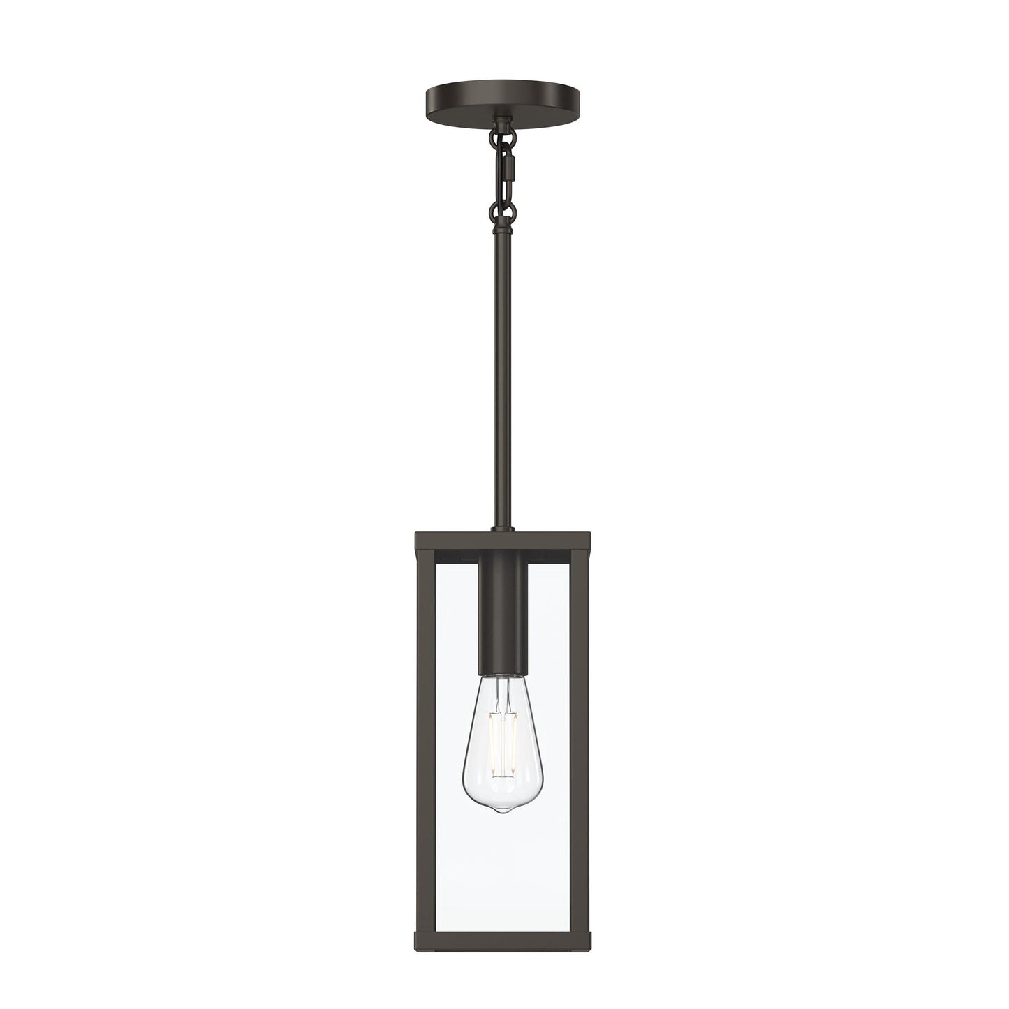 Progress Lighting P550146-020 Ryle 1 Light 5.5 inch Antique Bronze Outdoor Hanging Lantern