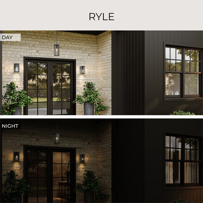 Progress Lighting Ryle Outdoor Pendant Day and Night Versatility Lifestyle
