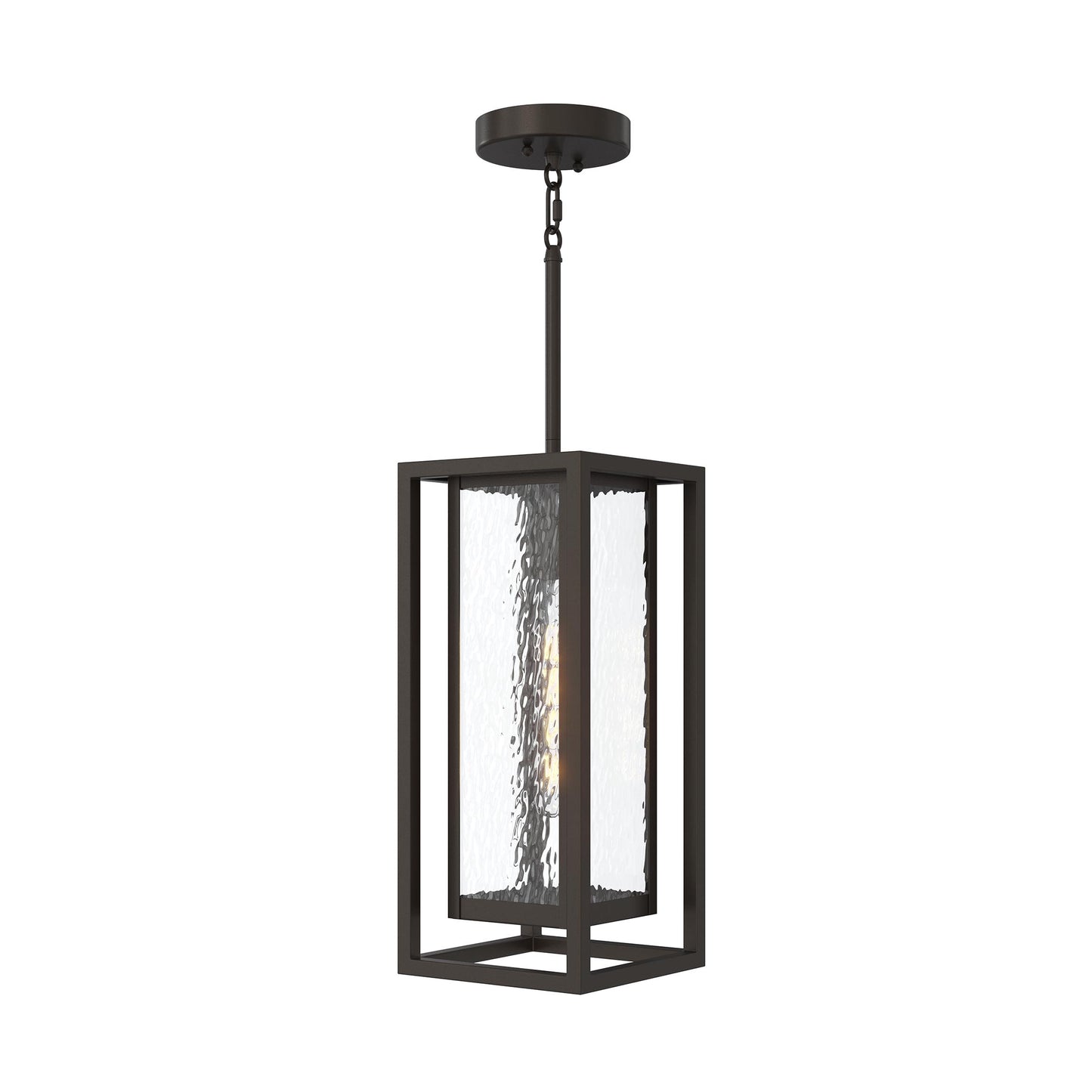 Progress Lighting P550148-020 Shaw 1 Light 17 Inch Antique Bronze Outdoor Pendant Hanging Lantern - Product Image