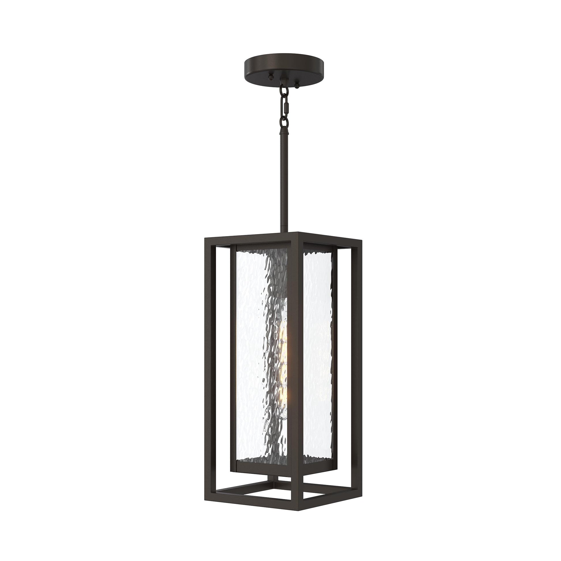 Progress Lighting P550148-020 Shaw 1 Light 17 Inch Antique Bronze Outdoor Pendant Hanging Lantern - Product Image