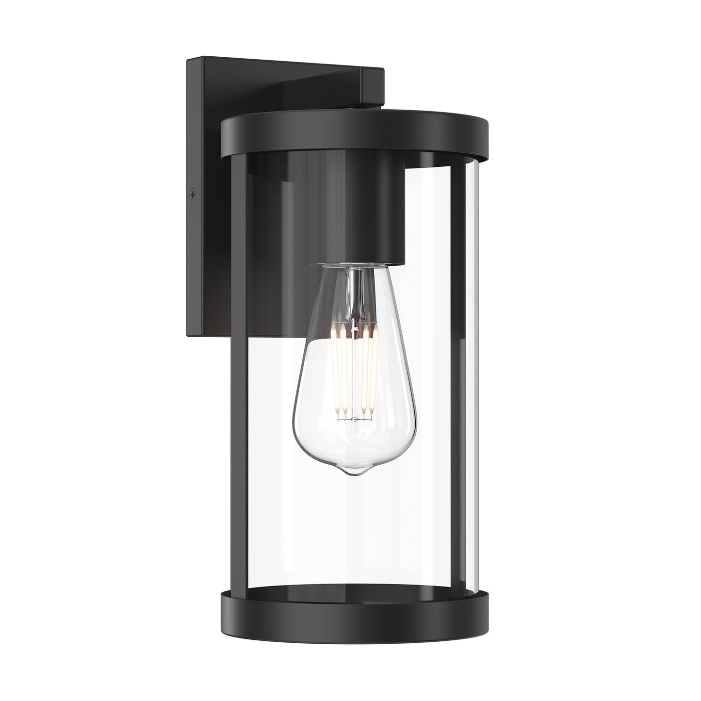 Progress Lighting P560394-31M Kagen 1 Light Matte Black Outdoor Wall Lantern