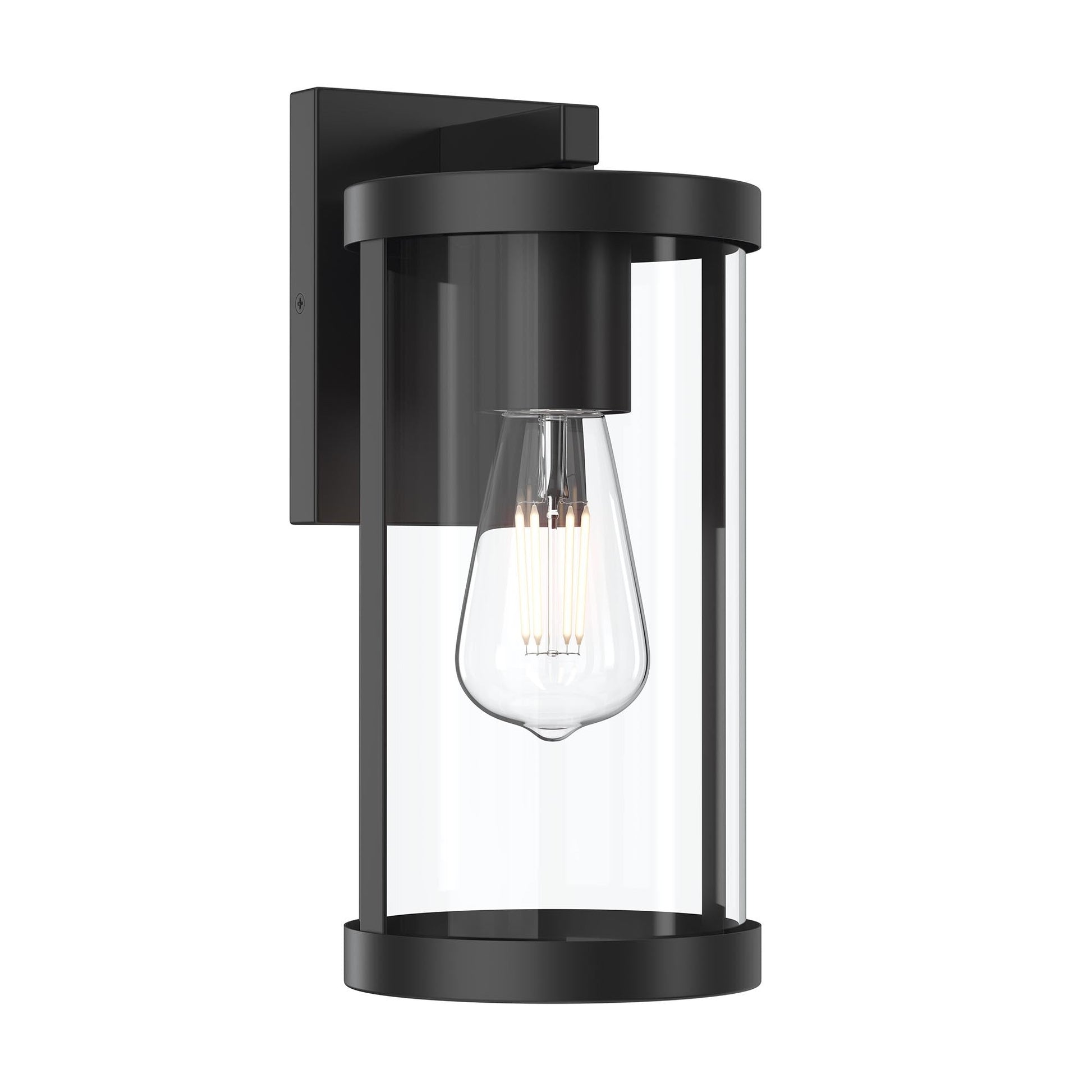 Progress Lighting P560394-31M Kagen 1 Light Matte Black Outdoor Wall Lantern