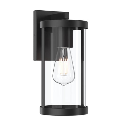 Progress Lighting P560394-31M Kagen 1 Light Matte Black Outdoor Wall Lantern