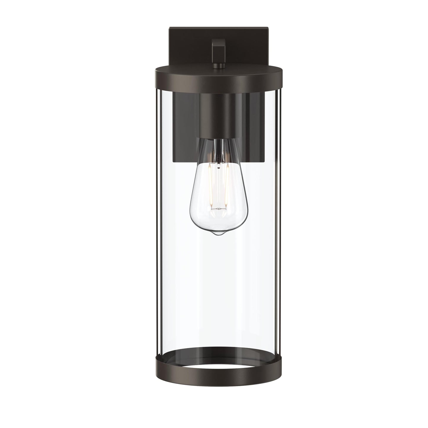 Progress Lighting P560395-020 Kagen 1 Light 15 Inch Antique Bronze Outdoor Wall Lantern