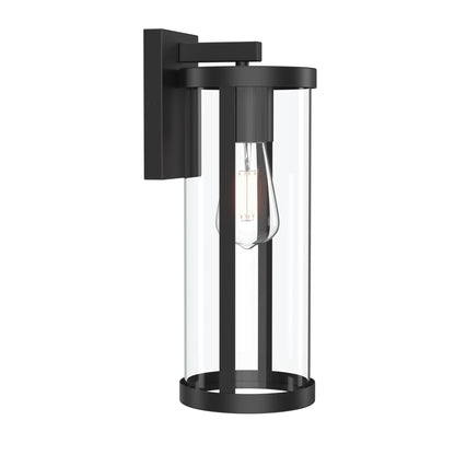 Progress Lighting P560395-31M Kagen 1 Light 15 inch Matte Black Outdoor Wall Lantern