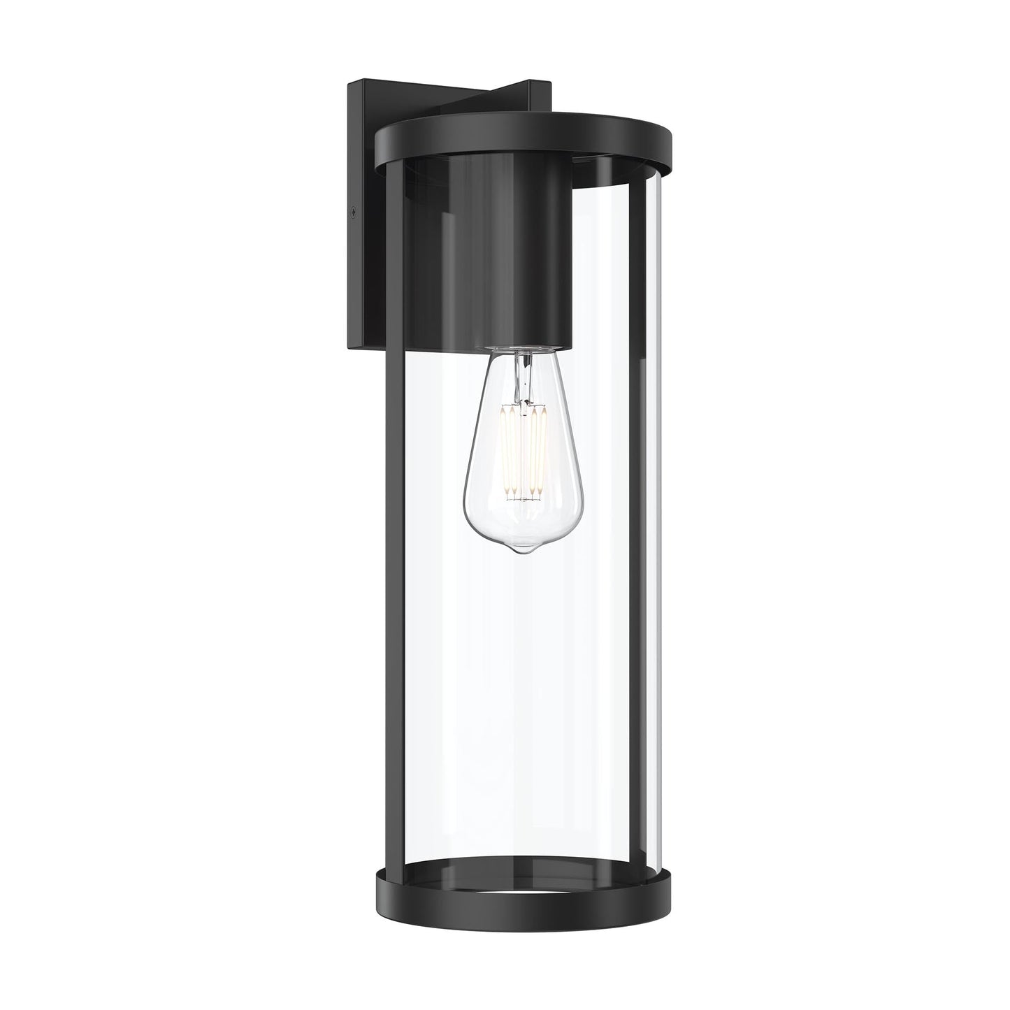 Progress Lighting P560396-31M Kagen 1 Light 18 inch Matte Black Outdoor Wall Lantern - Main Product Image