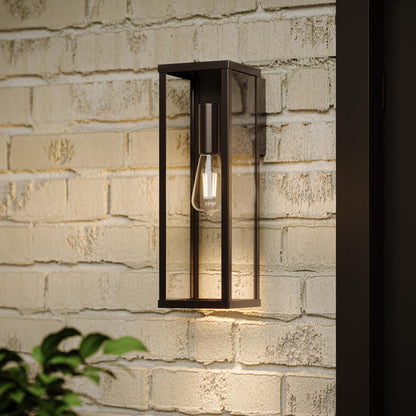 Progress Lighting P560399-020 Ryle Antique Bronze Outdoor Wall Lantern Lifestyle Application Shot