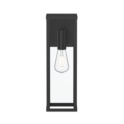 Progress Lighting P560399-31M Ryle 1 Light 17 Inch Matte Black Outdoor Wall Lantern