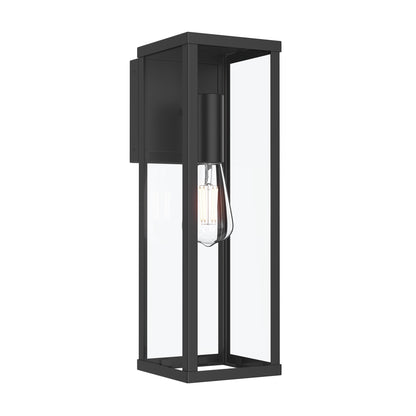 Progress Lighting P560399-31M Ryle 1 Light 17 Inch Matte Black Outdoor Wall Lantern