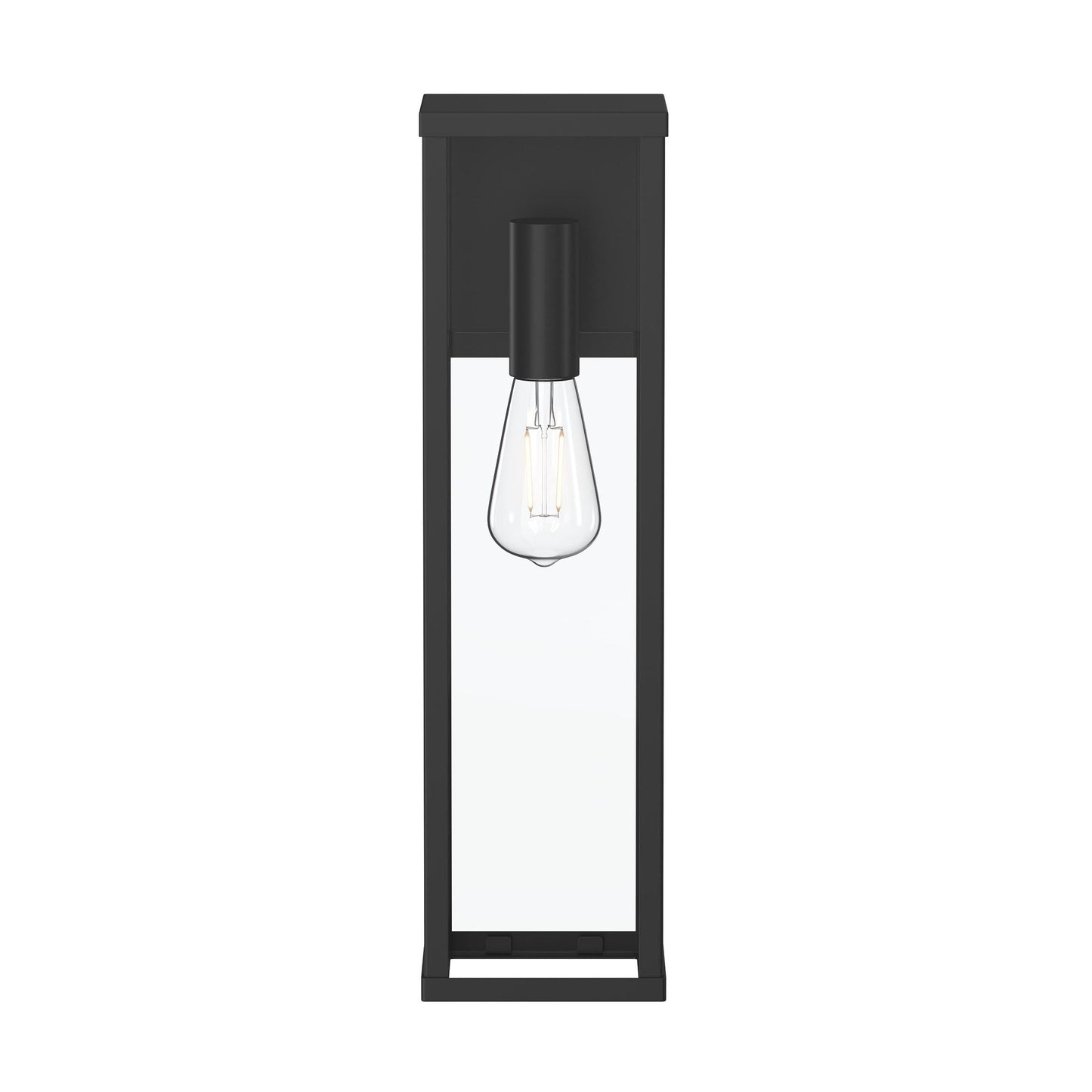 Progress Lighting P560400-31M Ryle 1 Light 20 inch Matte Black Outdoor Wall Lantern