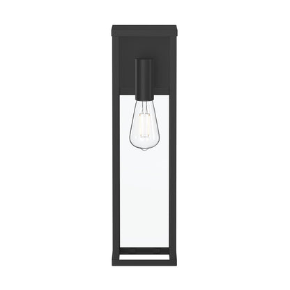 Progress Lighting P560400-31M Ryle 1 Light 20 inch Matte Black Outdoor Wall Lantern