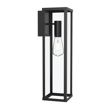 Progress Lighting P560400-31M Ryle 1 Light 20 inch Matte Black Outdoor Wall Lantern