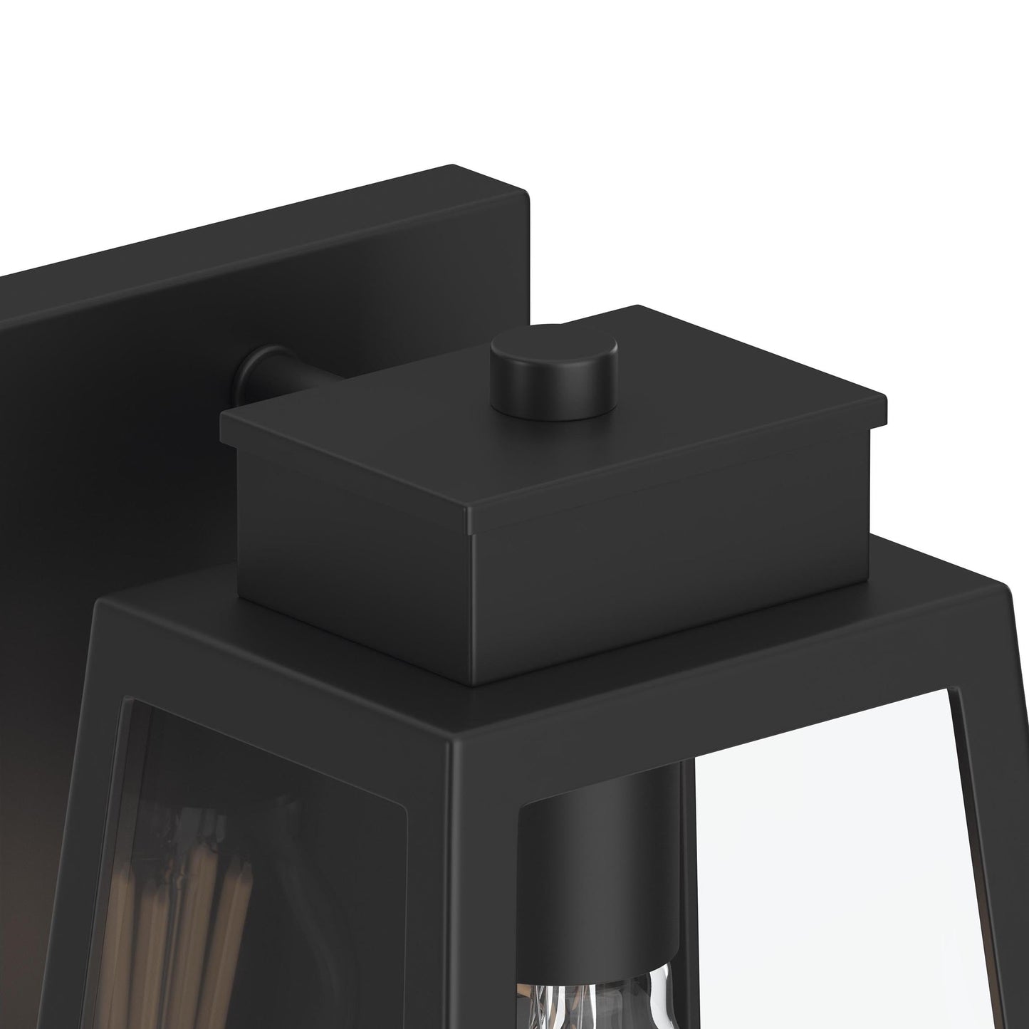 Progress Lighting P560401-31M Hedry 1 Light Matte Black Outdoor Wall Lantern - Additional View 8