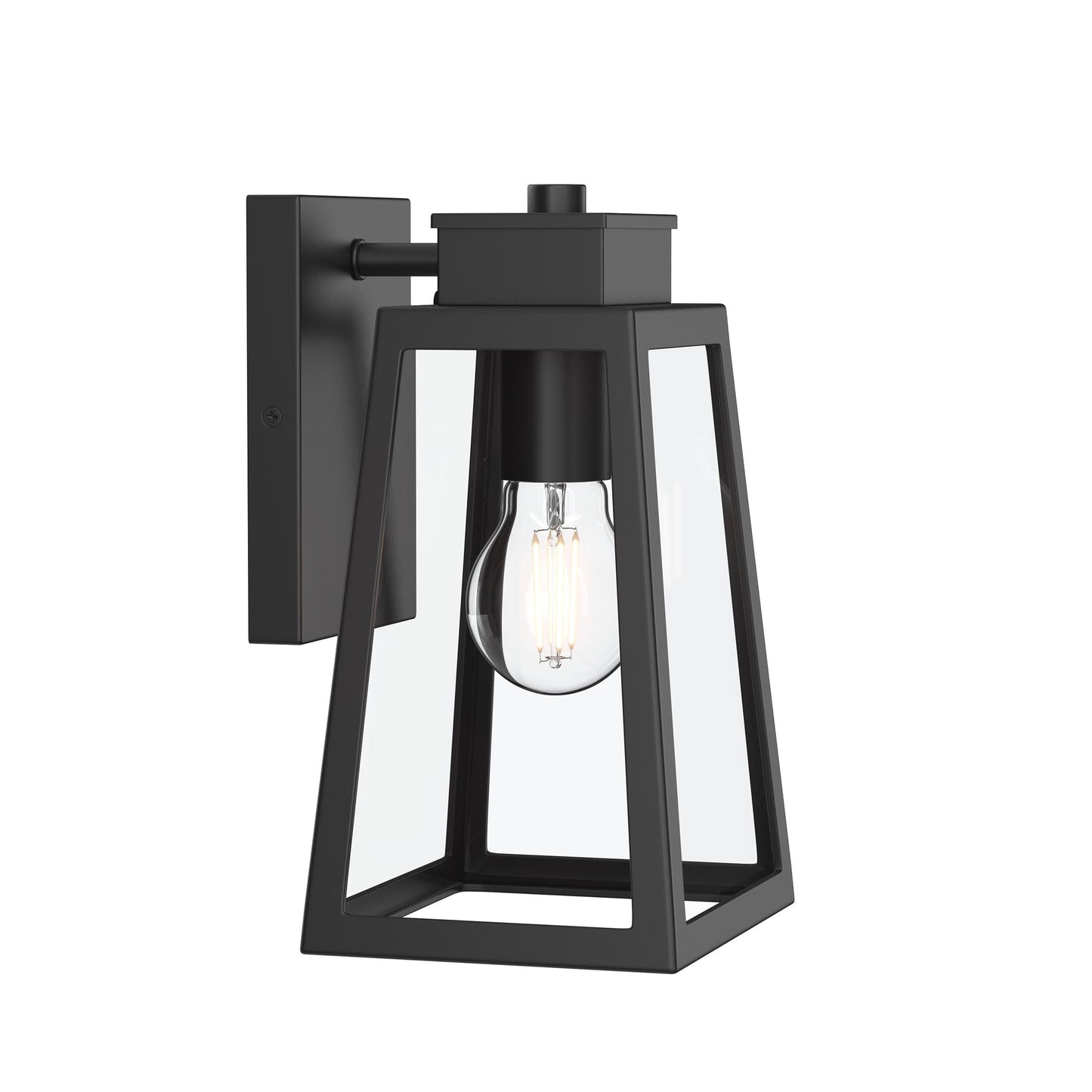 Progress Lighting P560401-31M Hedry 1 Light Matte Black Outdoor Wall Lantern - Additional View 9