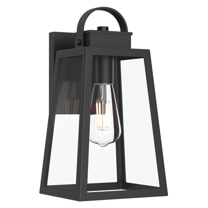 Progress Lighting P560402-31M Hedry 1 Light Matte Black Outdoor Wall Lantern - Main Product Image