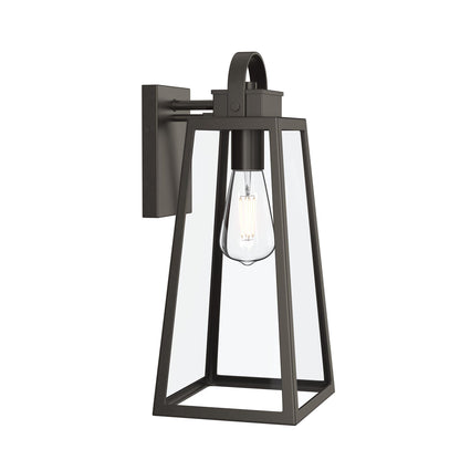 Progress Lighting P560403-020 Hedry Antique Bronze Outdoor Wall Lantern - Image 10