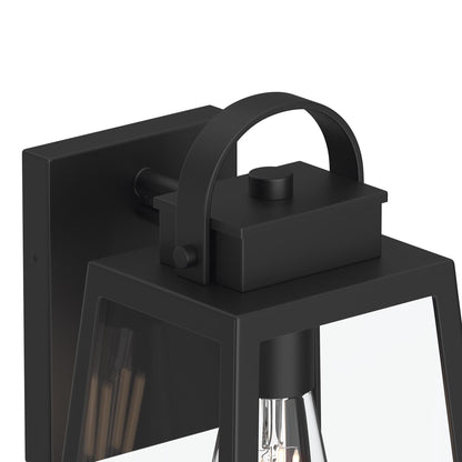 Progress Lighting P560403-31M Hedry 1 Light 16 inch Matte Black Outdoor Wall Lantern