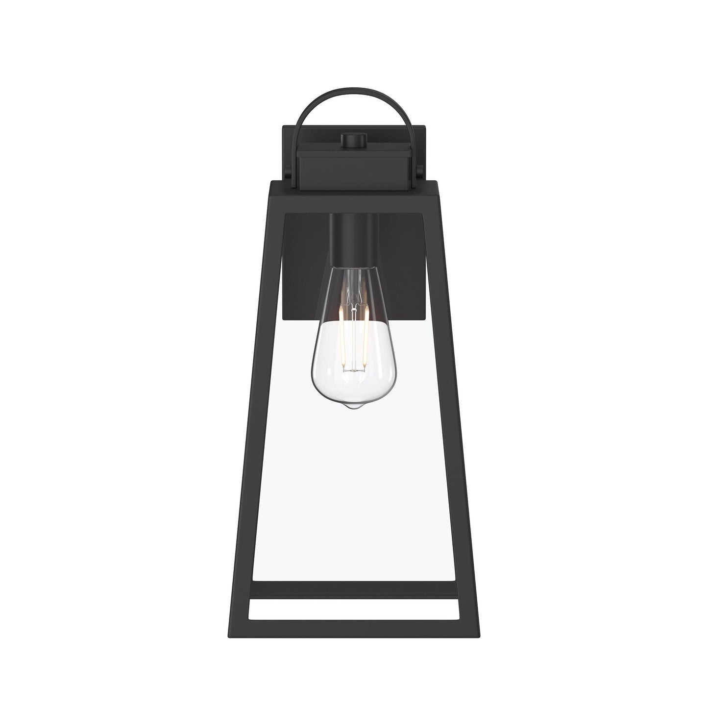 Progress Lighting P560403-31M Hedry 1 Light 16 inch Matte Black Outdoor Wall Lantern