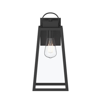 Progress Lighting P560403-31M Hedry 1 Light 16 inch Matte Black Outdoor Wall Lantern