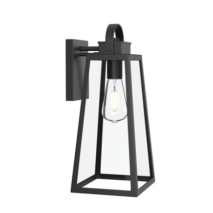 Progress Lighting P560403-31M Hedry 1 Light 16 inch Matte Black Outdoor Wall Lantern