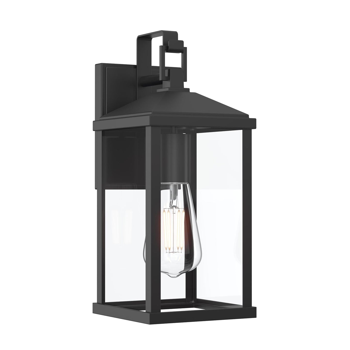 Progress Lighting P560405-31M Cantley 1 Light Matte Black Outdoor Wall Lantern - Product Image