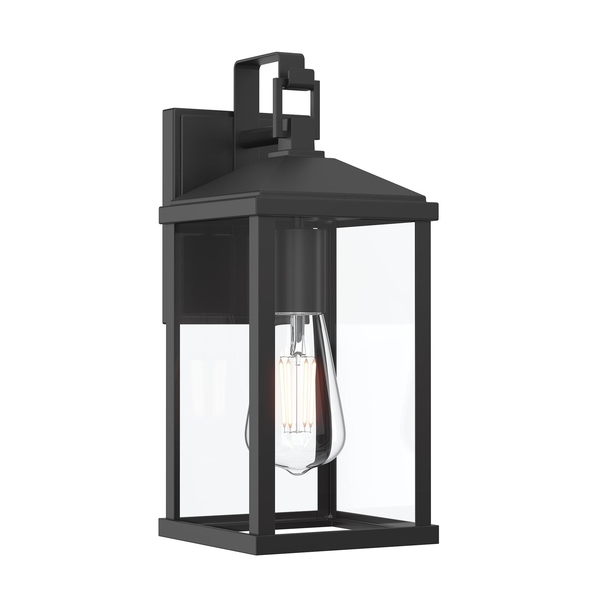 Progress Lighting P560405-31M Cantley 1 Light Matte Black Outdoor Wall Lantern - Product Image