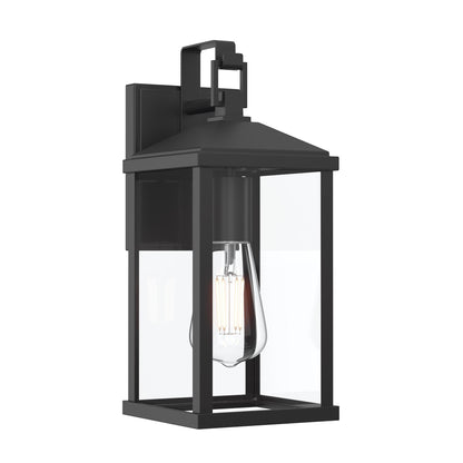 Progress Lighting P560405-31M Cantley 1 Light Matte Black Outdoor Wall Lantern - Product Image