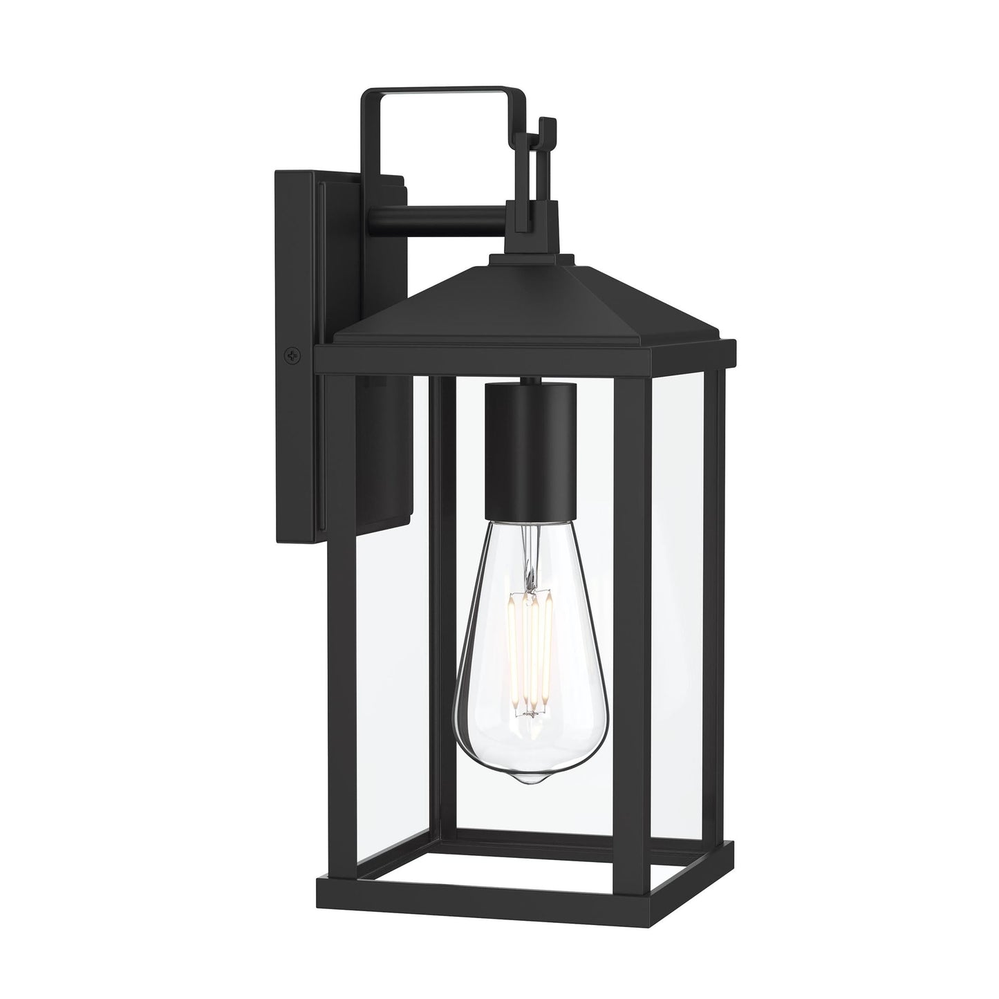 Progress Lighting P560405-31M Cantley 1 Light Matte Black Outdoor Wall Lantern