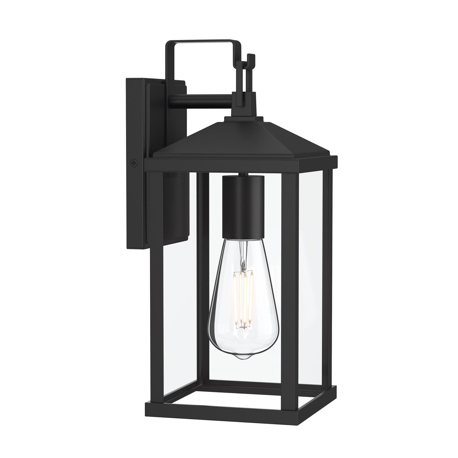 Progress Lighting P560405-31M Cantley 1 Light Matte Black Outdoor Wall Lantern