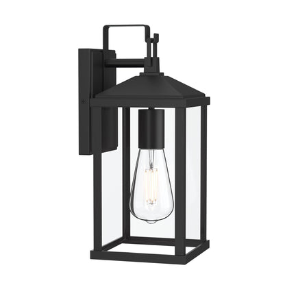 Progress Lighting P560405-31M Cantley 1 Light Matte Black Outdoor Wall Lantern