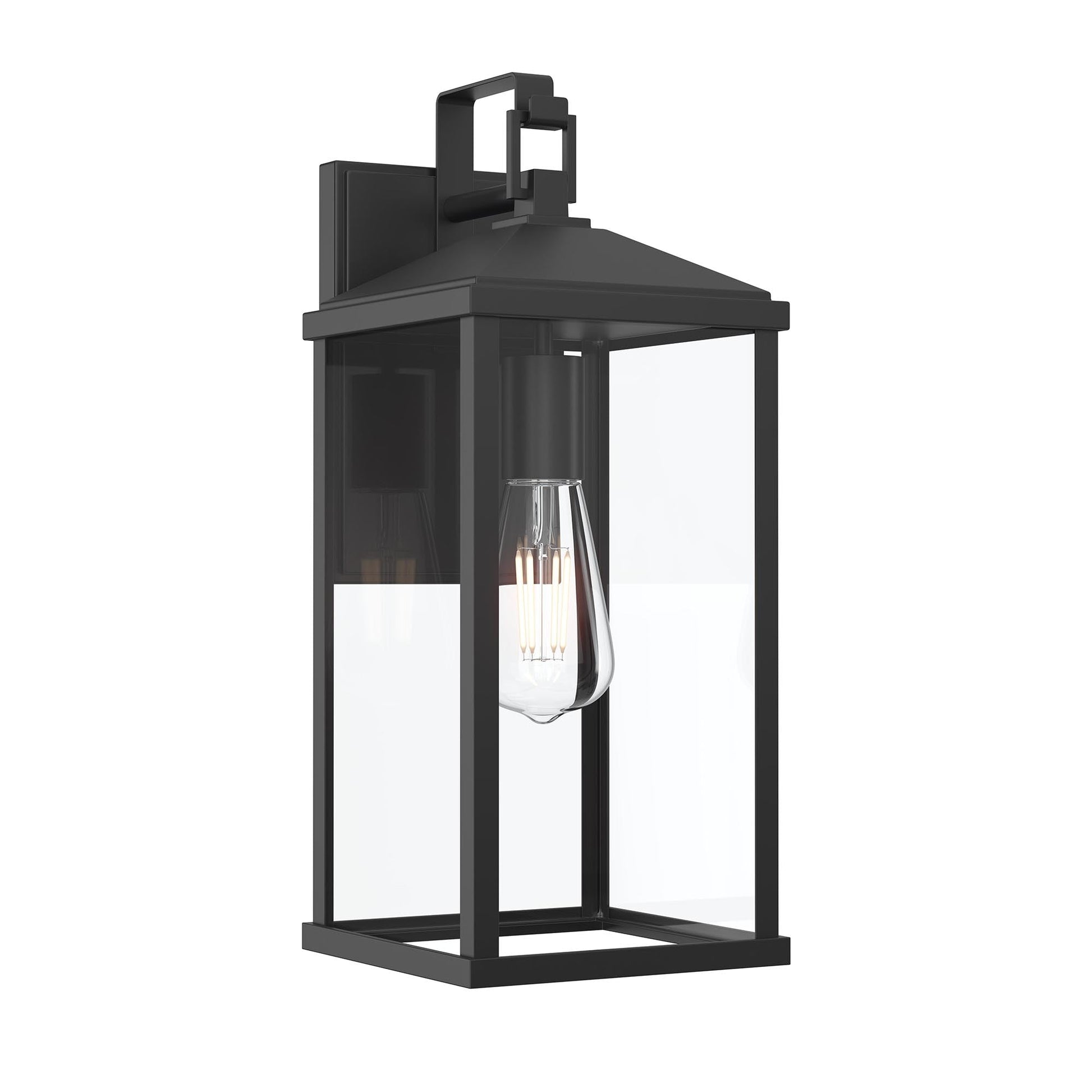 Progress Lighting P560406-31M Cantley 1 Light 16 inch Matte Black Outdoor Wall Lantern