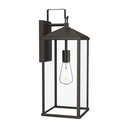 Progress Lighting P560407-020 Cantley Extra Large Outdoor Wall Lantern Antique Bronze Profile