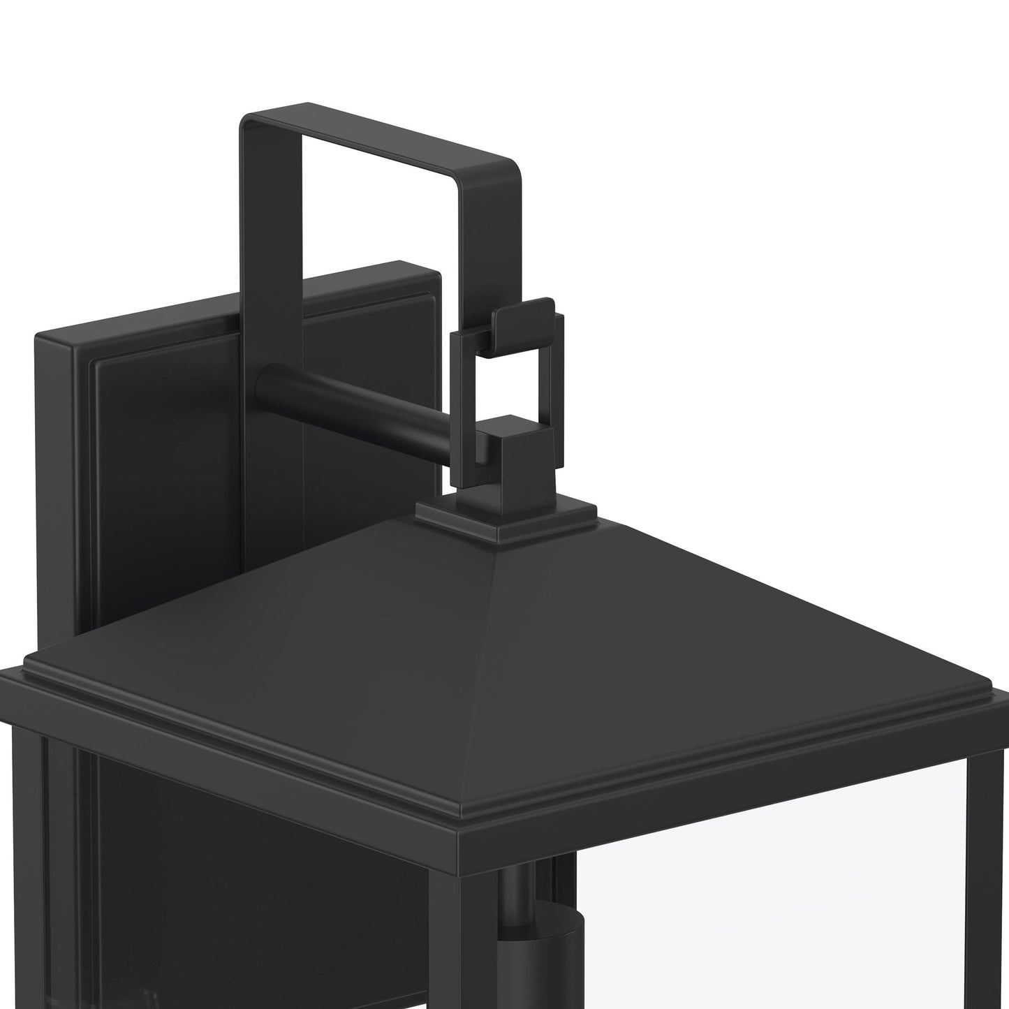 Progress Lighting P560407-31M Cantley 1 Light 20 Inch Matte Black Outdoor Wall Lantern