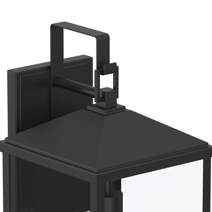 Progress Lighting P560407-31M Cantley 1 Light 20 Inch Matte Black Outdoor Wall Lantern