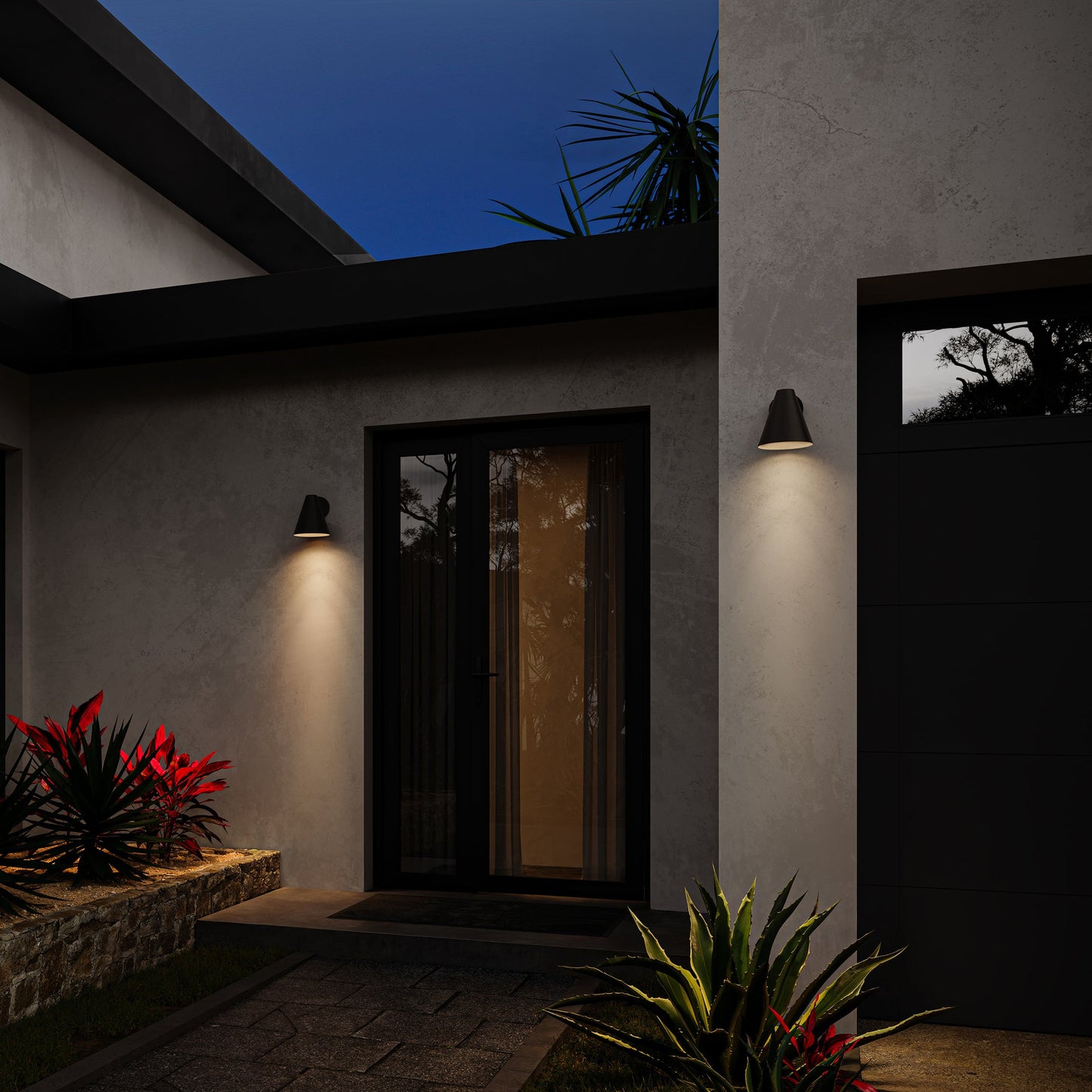Progress Lighting P560408-020 Mik 1 Light 6.5 inch Antique Bronze Outdoor Wall Light