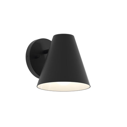 Progress Lighting P560408-31M Mik 1 Light Matte Black Outdoor Wall Light