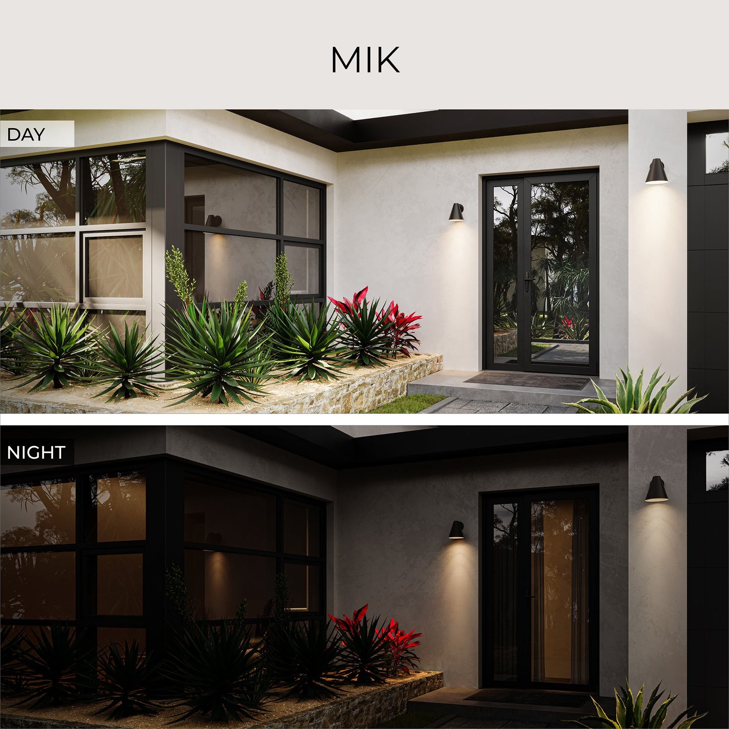 Progress Lighting P560409-020 Mik Antique Bronze Outdoor Wall Light - View 6