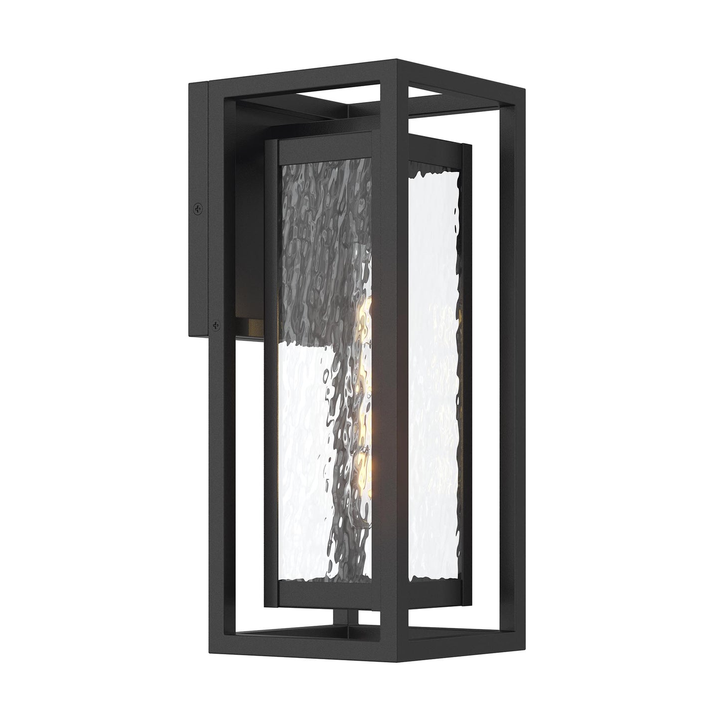 Progress Lighting P560410-031 Shaw 1 Light 15 inch Textured Black Outdoor Wall Lantern