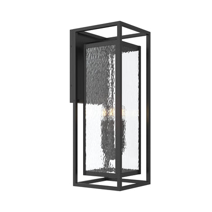 Progress Lighting P560412-031 Shaw 3 Light 25 inch Textured Black Outdoor Wall Lantern - Main Product Image